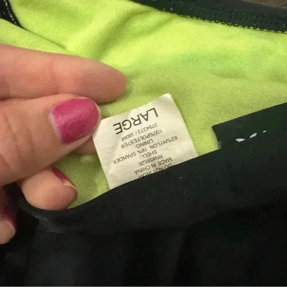 Vintage Y2K neon green Hurley bikini summer M/L - Picture 6 of 6